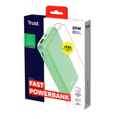 powerbank-universal-trust-25035-redoh-20000mah-color-verde-18w-carga-rapida-2xusb-c-1xusb-a