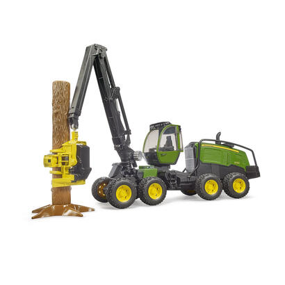 cosechadora-brother-john-deere-1270g-verdenegro-incl-tronco-de-arbol