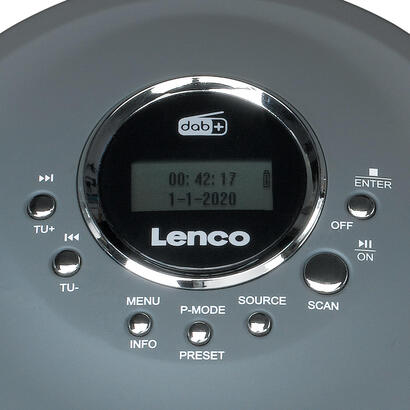 lenco-cd-400-grey