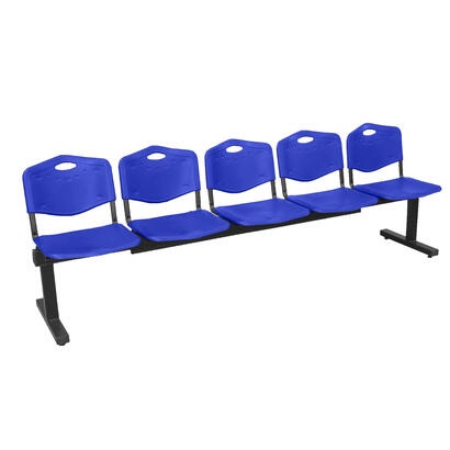 modelo-albatana-bancada-de-espera-de-cinco-plazas-y-estructura-de-hierro-en-color-negro-asiento-y-respaldo-en-pvc-color-azul
