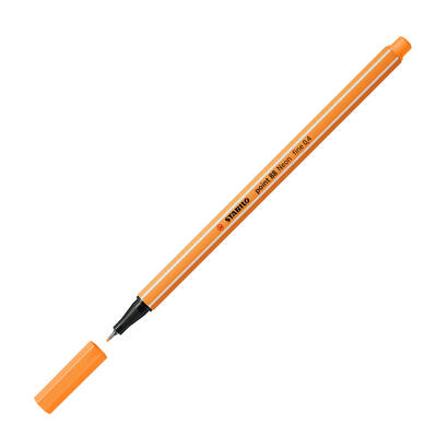 stabilo-point-88-rotulador-naranja-neon-10u-