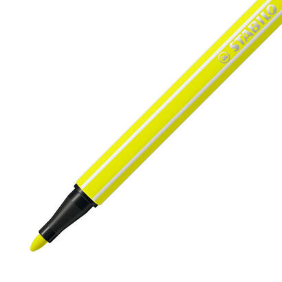 stabilo-pen-68-rotulador-amarillo-fluorescente-10u-