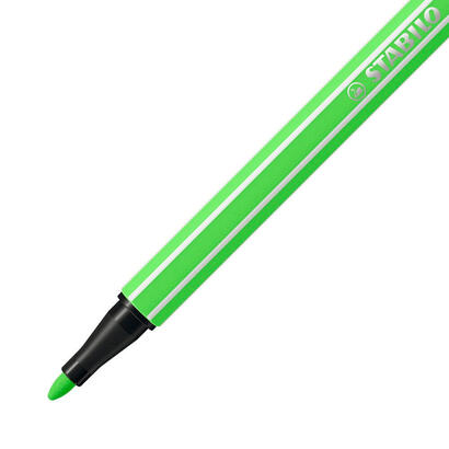 stabilo-pen-68-rotulador-verde-fluorescente-10u-