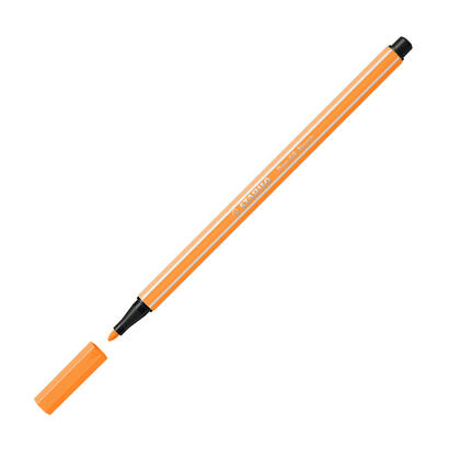 stabilo-pen-68-rotulador-naranja-fluorescente-10u-