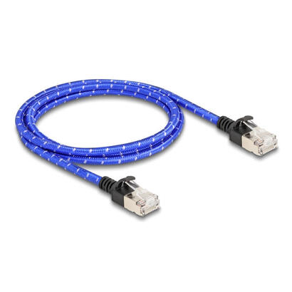 delock-80377-rj45-cable-de-red-trenzado-cat6a-uftp-slim-1-m-azul