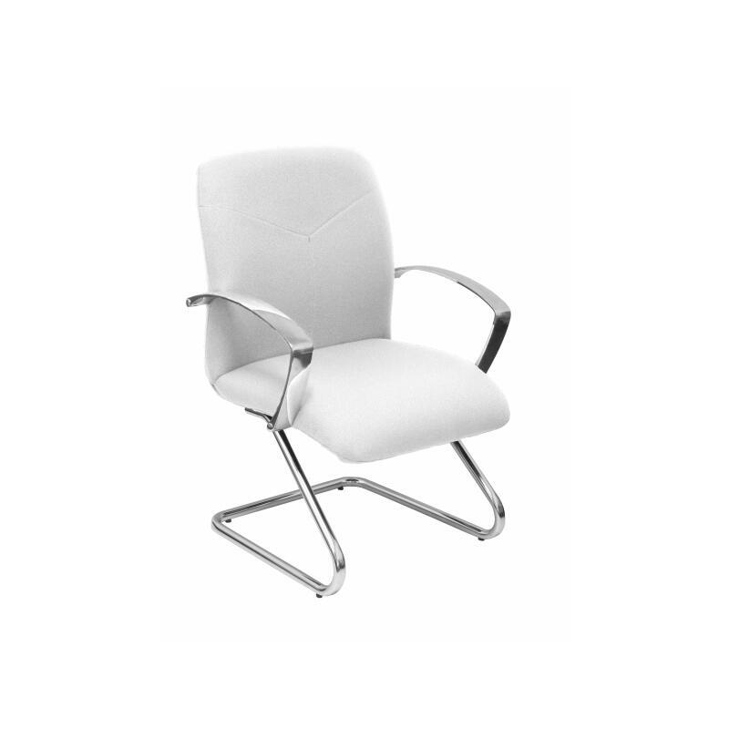 piqueras-y-crespo-sillon-confidente-caudete-patin-chasis-cromado-tejido-bali-blanco piqueras-y-crespo-sillon-confidente-caudete-patin-chasis-cromado-tejido-bali-blanco