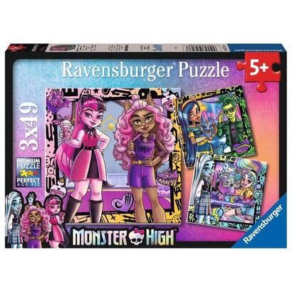 puzzle-ravensburger-monster-high-3x49