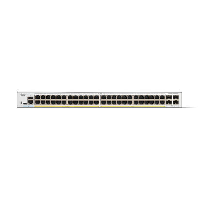 cisco-catalyst-1200-48p-4g-conmutador-l3-inteligente-48-x-101001000-poe-4-x-gigabit-sfp-montaje-en-rack-poe-375-w