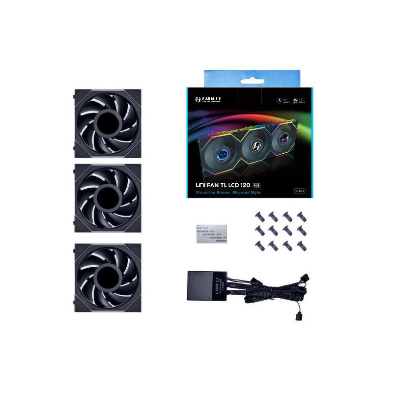 ventilador-120x120-lianli-unifan-tl-120-3pcs-lcd-black