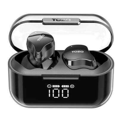 auriculares-tozo-t18-crystal-buds-negro-bluetooth