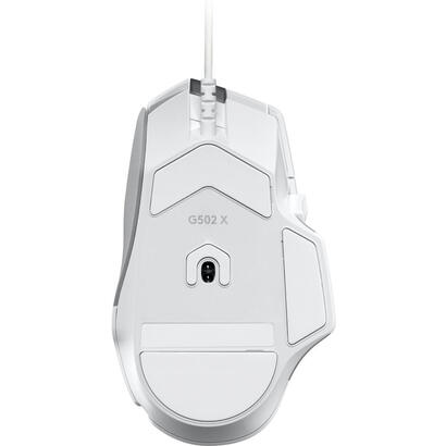 raton-logitech-g502-x-usb-blanco-910-006146