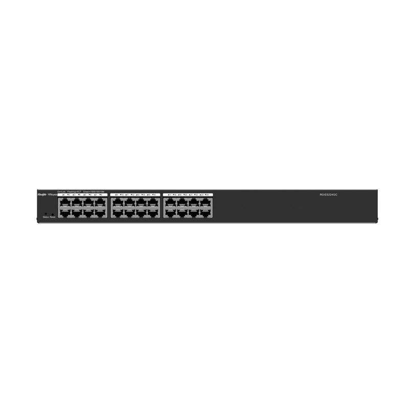 reyee-24-port-gigabit-smart-switch-24-gigabit-rj45-ports19-inch-rack-mountable-steel-case