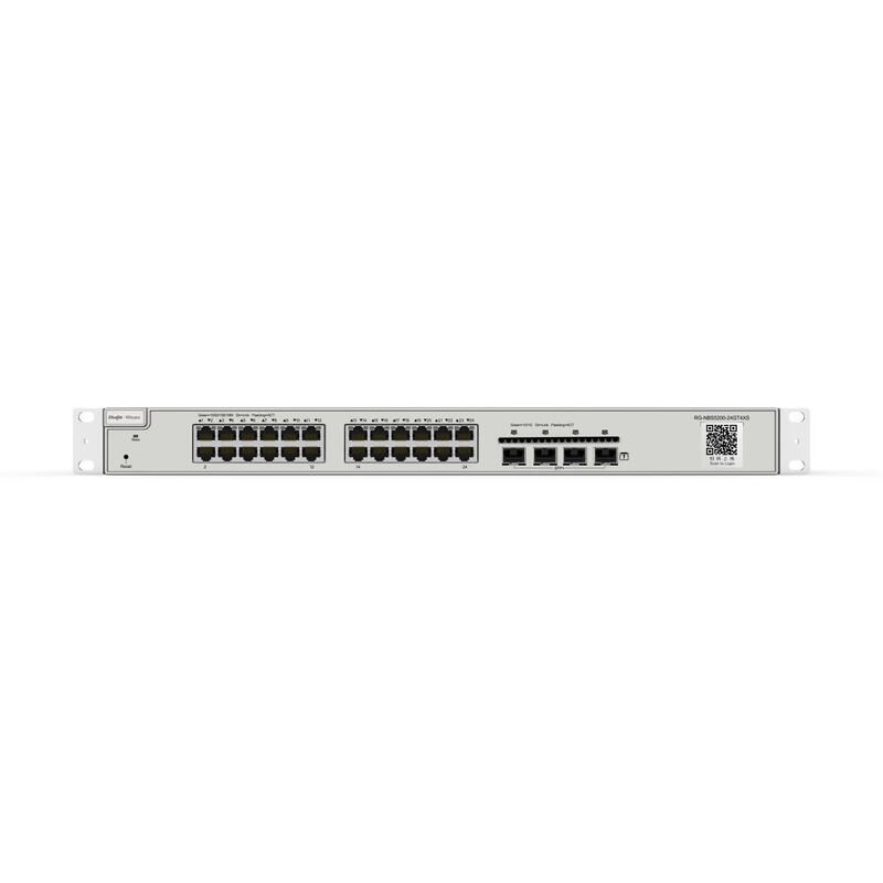 reyee-24-port-l2-managed-10g-switch-24-gigabit-rj45-ports-4-10g-sfp-slots19-inch-rack-mountab