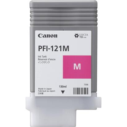 cartucho-tinta-canon-pfi-121m-magenta