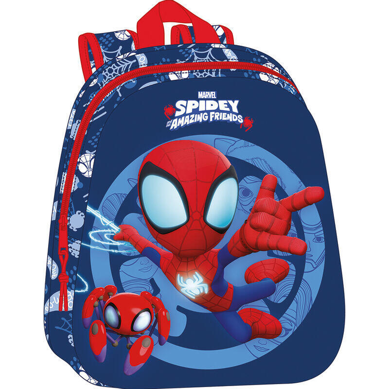 mochila-3d-spidey-marvel-33cm