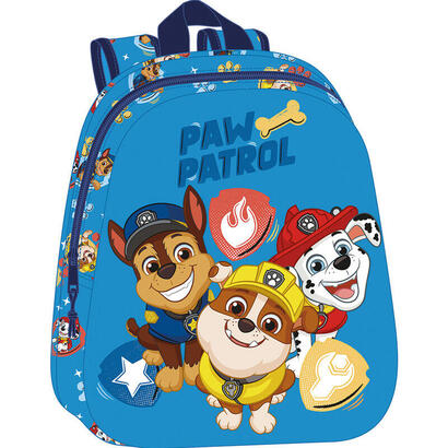 mochila-3d-patrulla-canina-paw-patrol-33cm