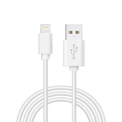 cable-cool-lightning-1m-blanco