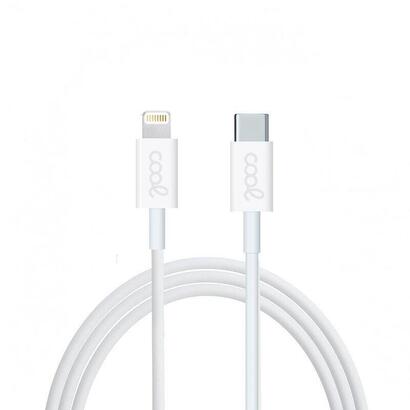 cool-cable-usb-universal-tipo-c-a-lightning-12-metros-blanco