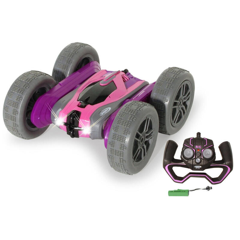 jamara-coche-de-acrobacias-spinx-24ghz-violeta-rosa