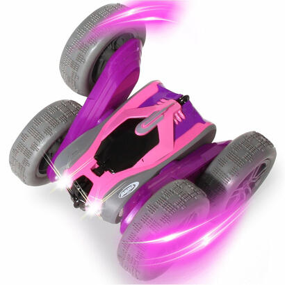 jamara-coche-de-acrobacias-spinx-24ghz-violeta-rosa