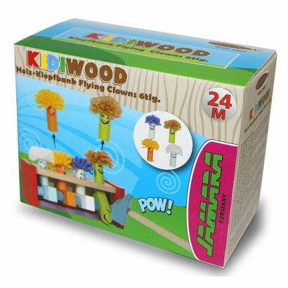 jamara-juguete-de-madera-kidiwood-banco-para-golpear-flying-clowns-2