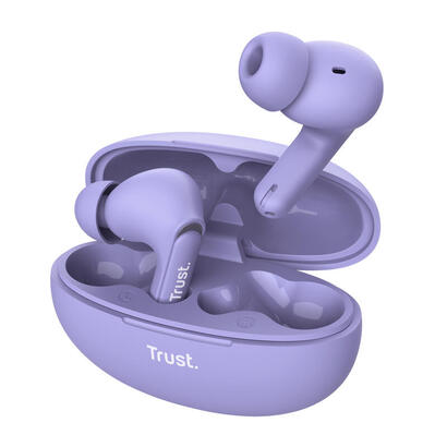 auriculares-trust-yavi-true-wireless-stereo-tws-usb-tipo-c-bluetooth-purpura