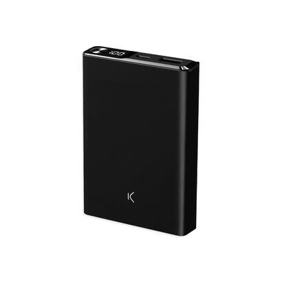 ksix-powerbank-magsafe-10000mah-225w-pd-15w-wireless-cable-usb-a-a-usb-c-color-negro