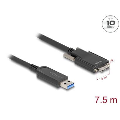 delock-aktives-optisches-cable-usb-10-gbps-typ-a-a-typ-micro-b-macho-75-m