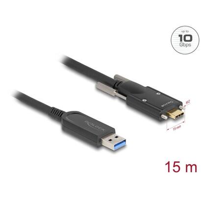 delock-aktives-optisches-cable-usb-10-gbps-typ-a-macho-a-tipo-c-macho-15-m