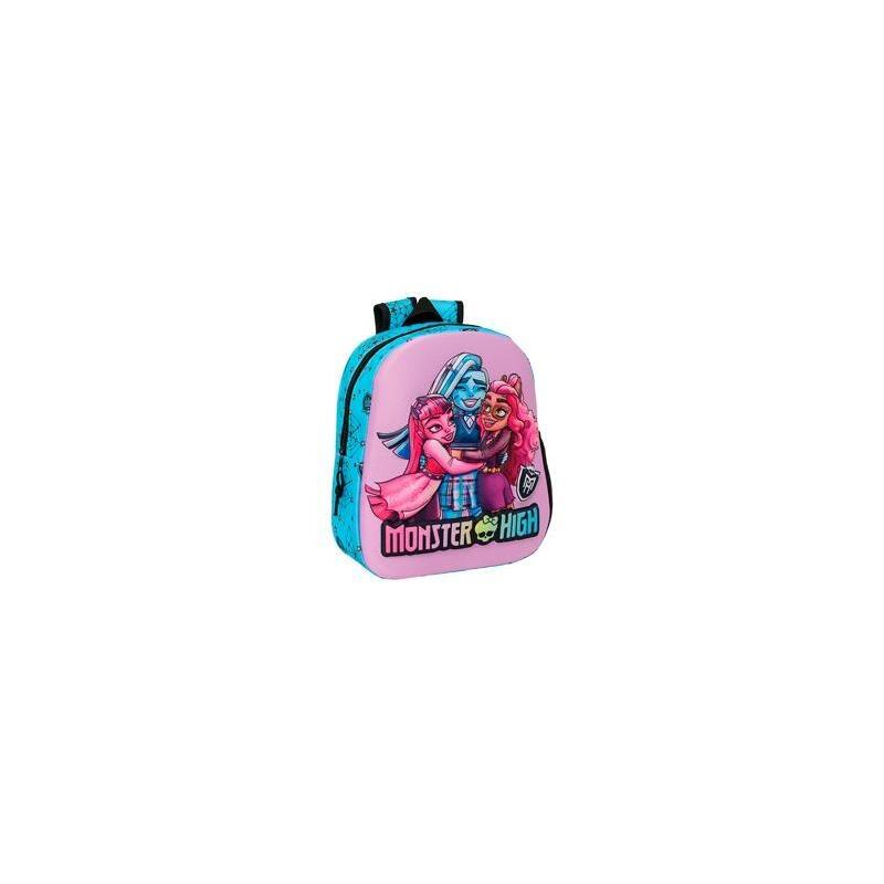 safta-mochila-864l-infantil-3d-monster-high