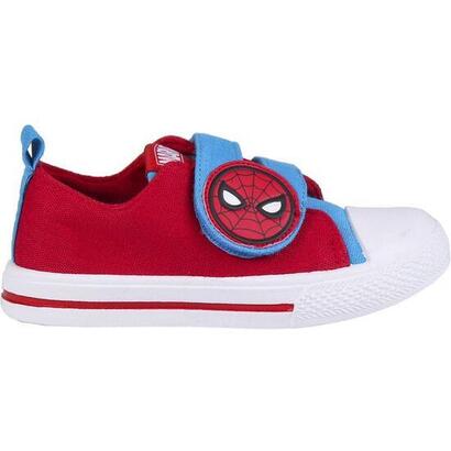 zapatilla-loneta-suela-pvc-algodon-spiderman-red-talla-25