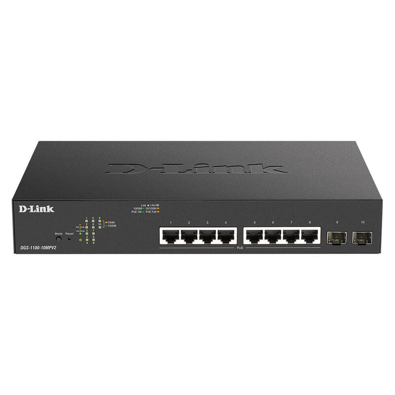 switch-d-link-dgs-1100-10mpv2-10-puertos-rj-45-gigabit-10-100-1000-poe-sfp