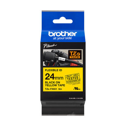 brother-cinta-laminada-amarillo-negro-flexibles-24mm