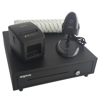 kit-tpv-approx-cajon-portamonedas-appcash01-negro-lectorscanner-appls11as-impresora-termica-apppos80am-usb-pack-rollos-papel-cyt