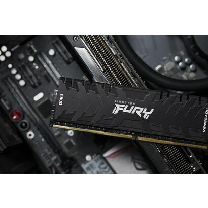 memoria-kingston-fury-renegade-ddr4-16gb-3200-mhz-kf432c16rb1216-negroplateado
