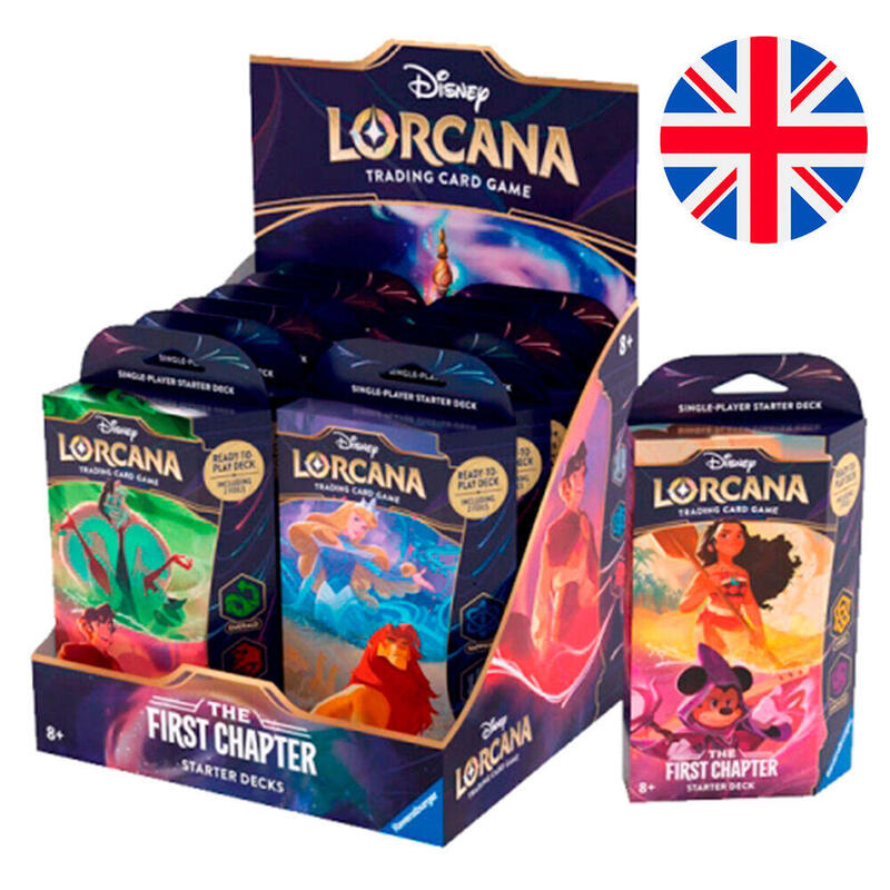 pack-de-12-unidades-baraja-juego-cartas-the-first-chapter-disney-lorcana-ingles-surtido