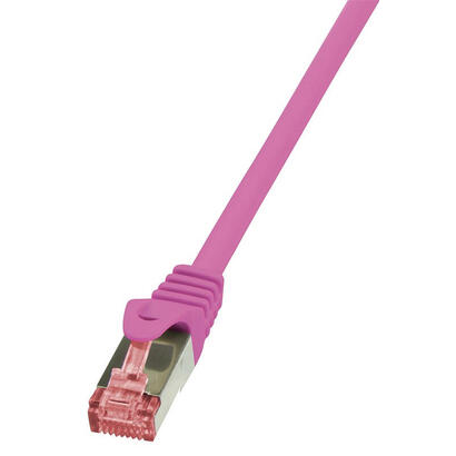 logilink-cable-de-red-cat6-sftp-awg27-pimf-rosa-10m