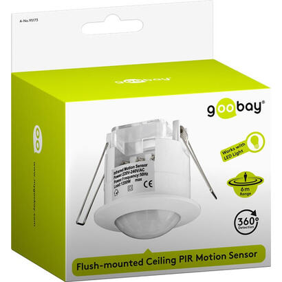 goobay-95173-detector-de-movimiento-sensor-infrarrojo-pasivo-pir-alambrico-techo-blanco