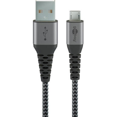 cable-goobay-usb-20-conector-usb-a-conector-micro-usb-grisplateado-1-metro-49282