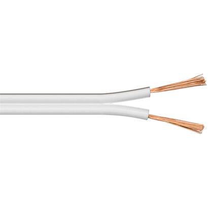 goobay-27523-cable-de-audio-100-m-blanco