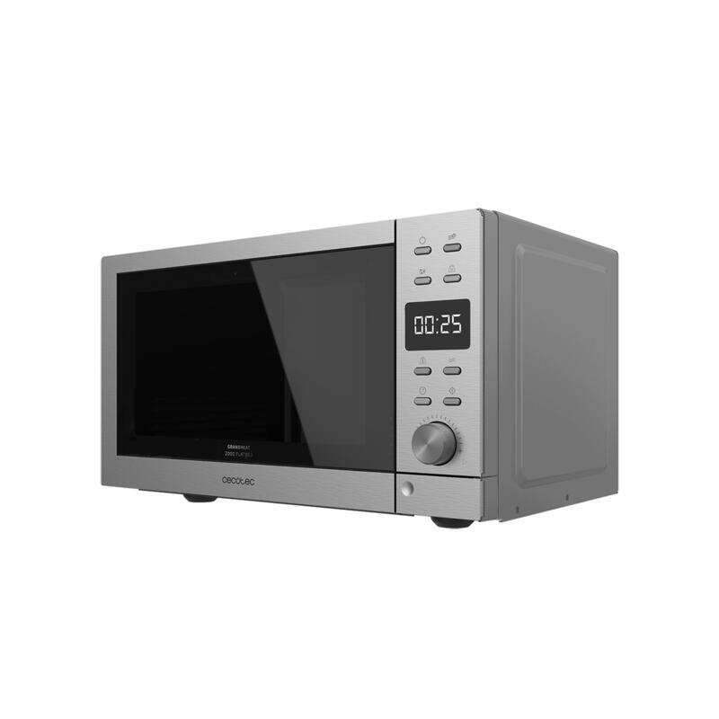 cecotec-microondas-sin-plato-digital-grandheat-2000-flatbed-steel-700-w-20-litros cecotec-microondas-sin-plato-digital-grandheat-2000-flatbed-steel-700-w-20-litros