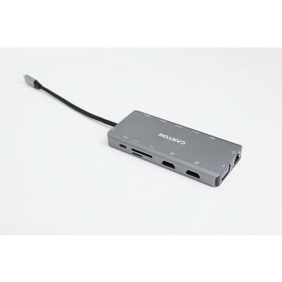 docking-usb-30-tipo-c-canyon-cns-tds12-1xvga-2xhdmi-4xusb-1xrj45-1xaudio-1xusb-tipo-c-1xlector-tarjetas-gris-oscuro