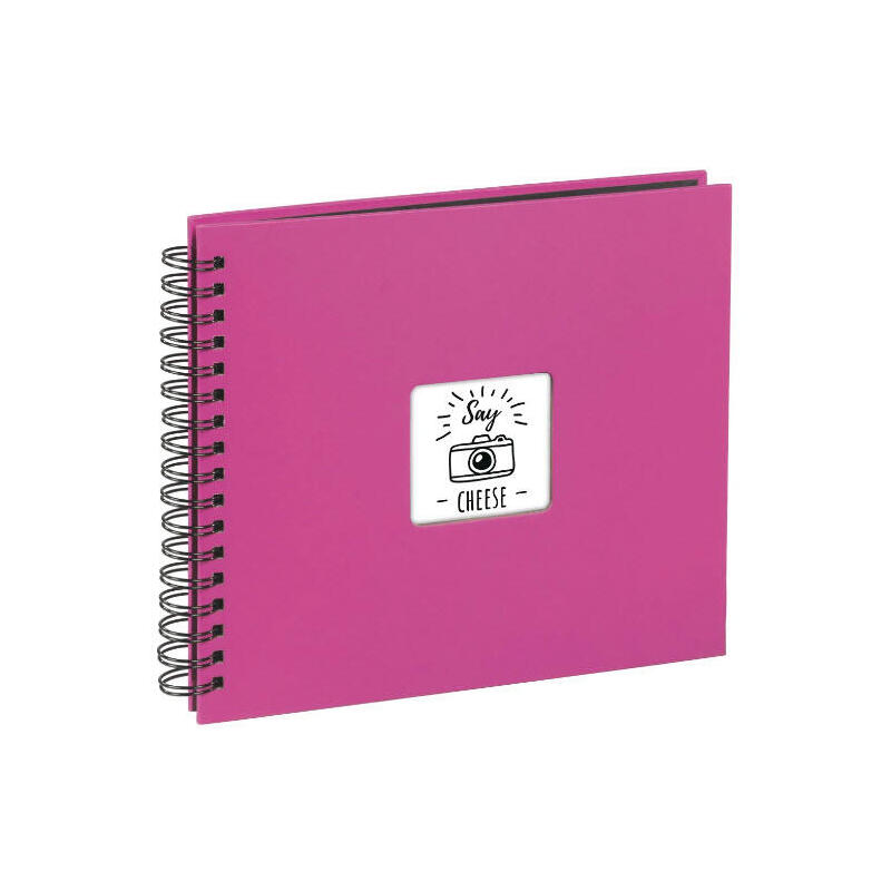 hama-fine-art-album-de-foto-y-protector-rosa-300-hojas-10-x-15-encuadernacion-espiral