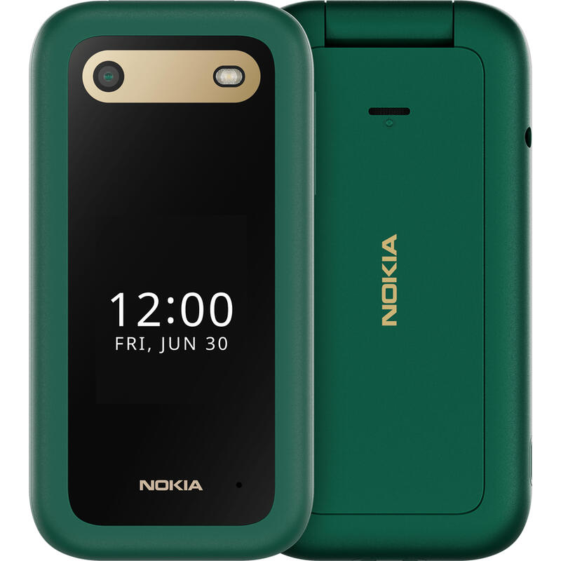 nokia-2660-flip-ds-green