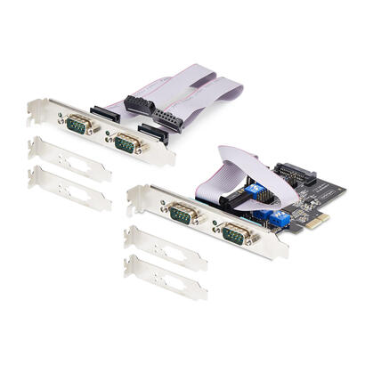 startech-tarjeta-serie-pci-express-de-4-puertos-db9-serial-rs232rs422rs485-taa-uart-16c1050-esd-de-nivel-4-con-brackets-de-perfi