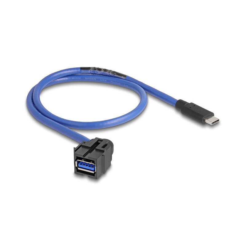 delock-88156-modulo-keystone-usb-5-gbps-a-hembra-a-usb-type-c-macho-con-cable