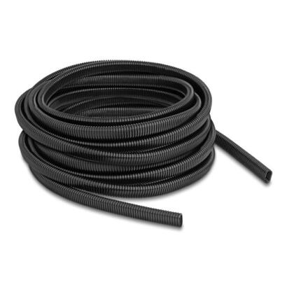 delock-60620-conducto-de-proteccion-de-cables-de-plastico-en-forma-ovalada-flexible-136-x-63-mm-longitud-10-m-negro