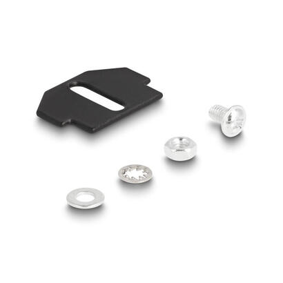 lwl-halterung-fur-bodentank-12-port-fur-sc-simplex-lc-duplex-kupplungen-schwarz