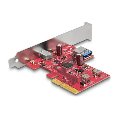 delock-90158-tarjetas-pci-express-x4-a-1-x-externo-usb-10-gbps-usb-type-c-hembra-1-x-interno-usb-10-gbps-tipo-a-hembra-factor-de