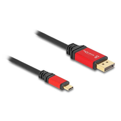 delock-80092-cable-usb-type-c-a-displayport-modo-dp-alt-8k-30-hz-con-funcion-hdr-1-m-rojo